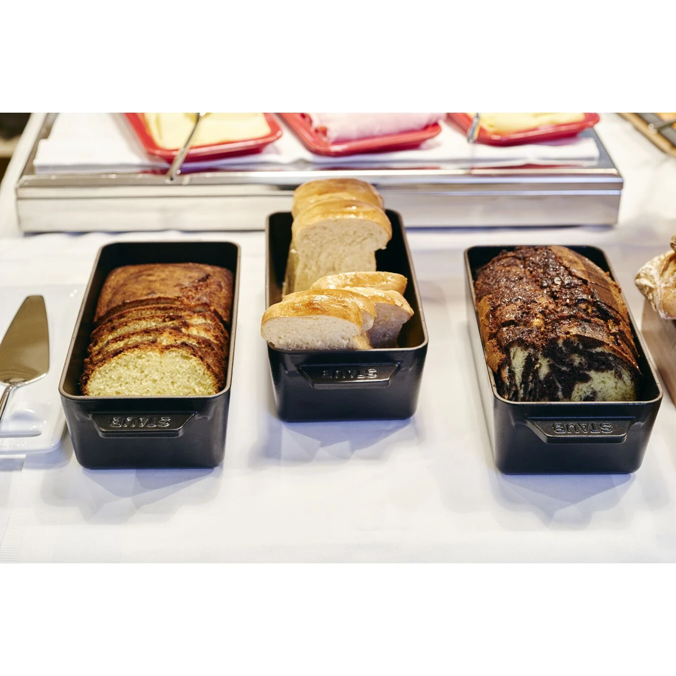 Staub Backform 23 X 12 Cm, Schwarz, Gusseisen 5 Staub Backform 23 X 12 Cm, Schwarz, Gusseisen – Bild 3