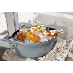 Staub Cocotte 31 Cm, Oval, Graphit-Grau, Gusseisen -Zwilling Verkäufe 000010999