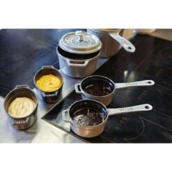 Staub Stieltopf 10 Cm, Gusseisen, Graphit-Grau -Zwilling Verkäufe 000011427