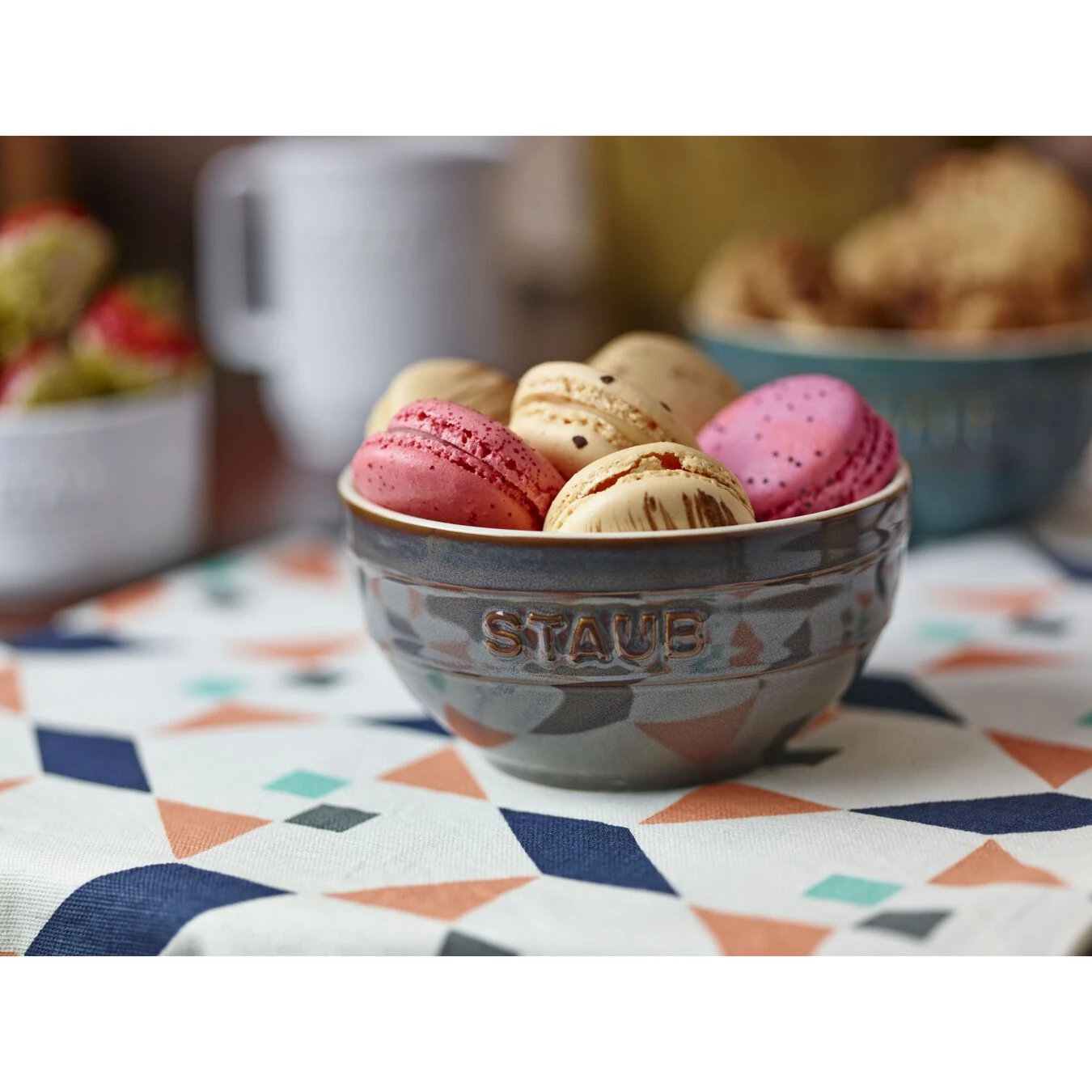 Staub Schüssel 12 Cm, Keramik, Antik-Grau 8 Staub Schüssel 12 Cm, Keramik, Antik-Grau – Bild 6