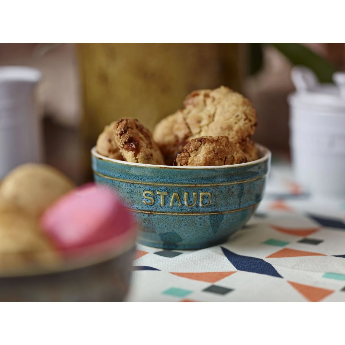 Staub Schüssel 12 Cm, Keramik, Antik-Türkis 7 Staub Schüssel 12 Cm, Keramik, Antik-Türkis – Bild 5