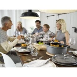 Staub Cocotte 17 Cm, Oval, Graphit-Grau, Gusseisen -Zwilling Verkäufe 000020964