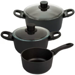 Ballarini Kochtopfset 3-TLG, Aluminium, Keravis Extreme