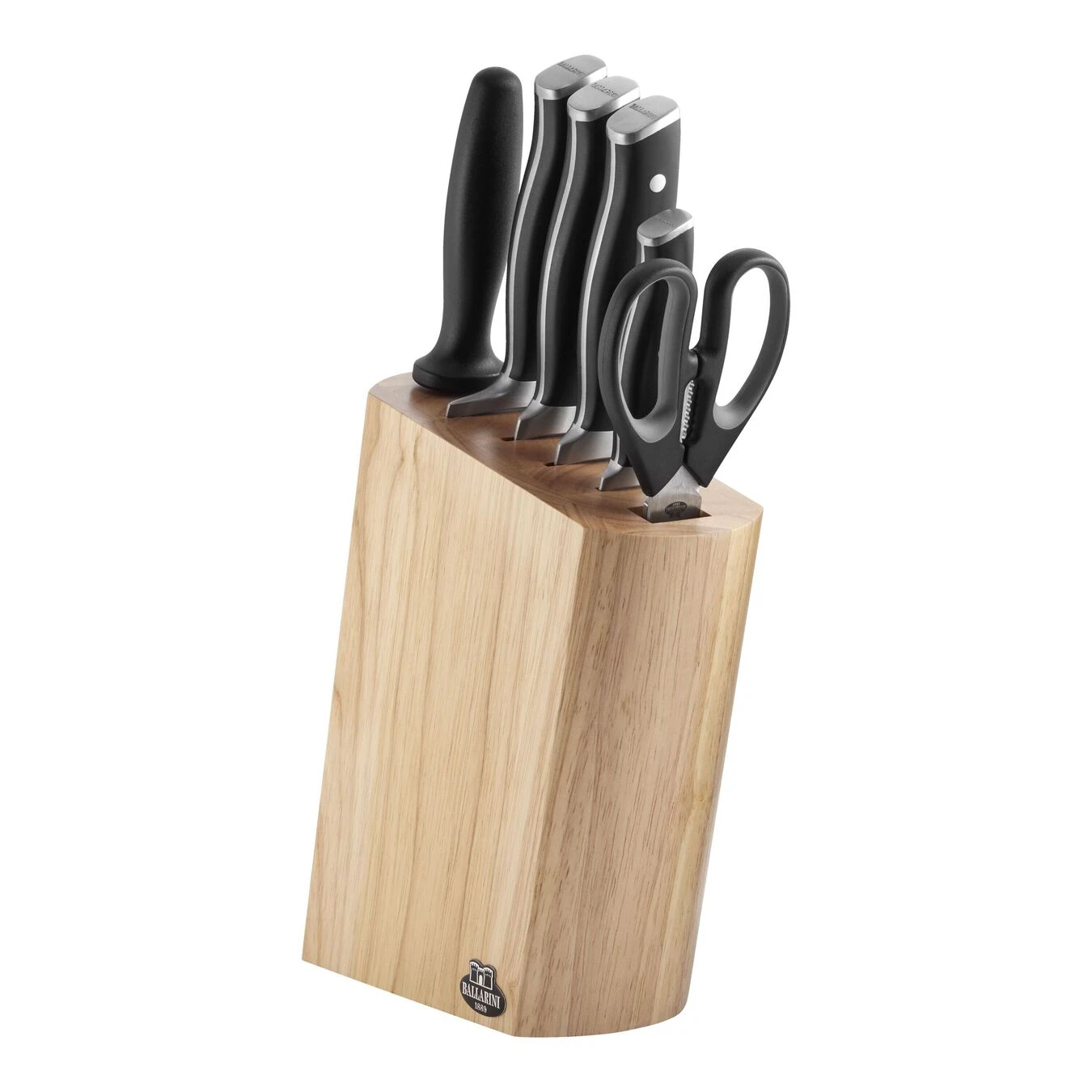 Ballarini Messerblockset 7-tlg, Natur 3 Ballarini Messerblockset 7-tlg, Natur