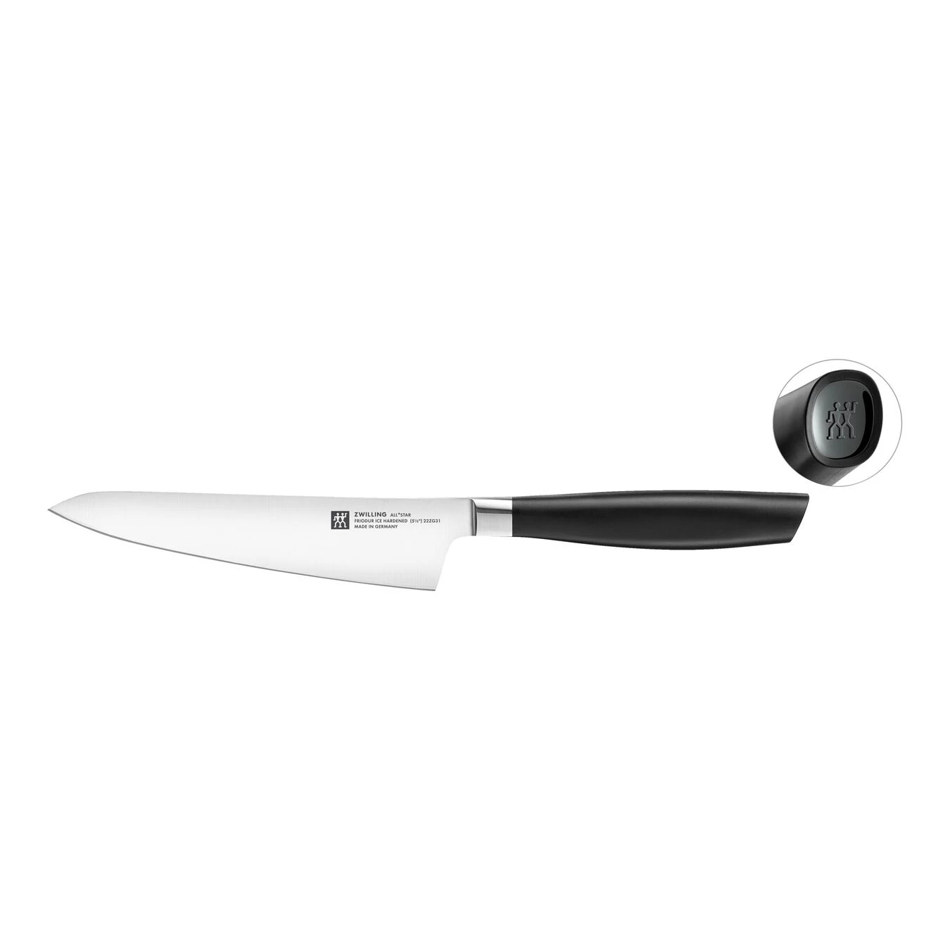 Zwilling Kochmesser Compact 14 Cm, Schwarz 3 Zwilling Kochmesser Compact 14 Cm, Schwarz
