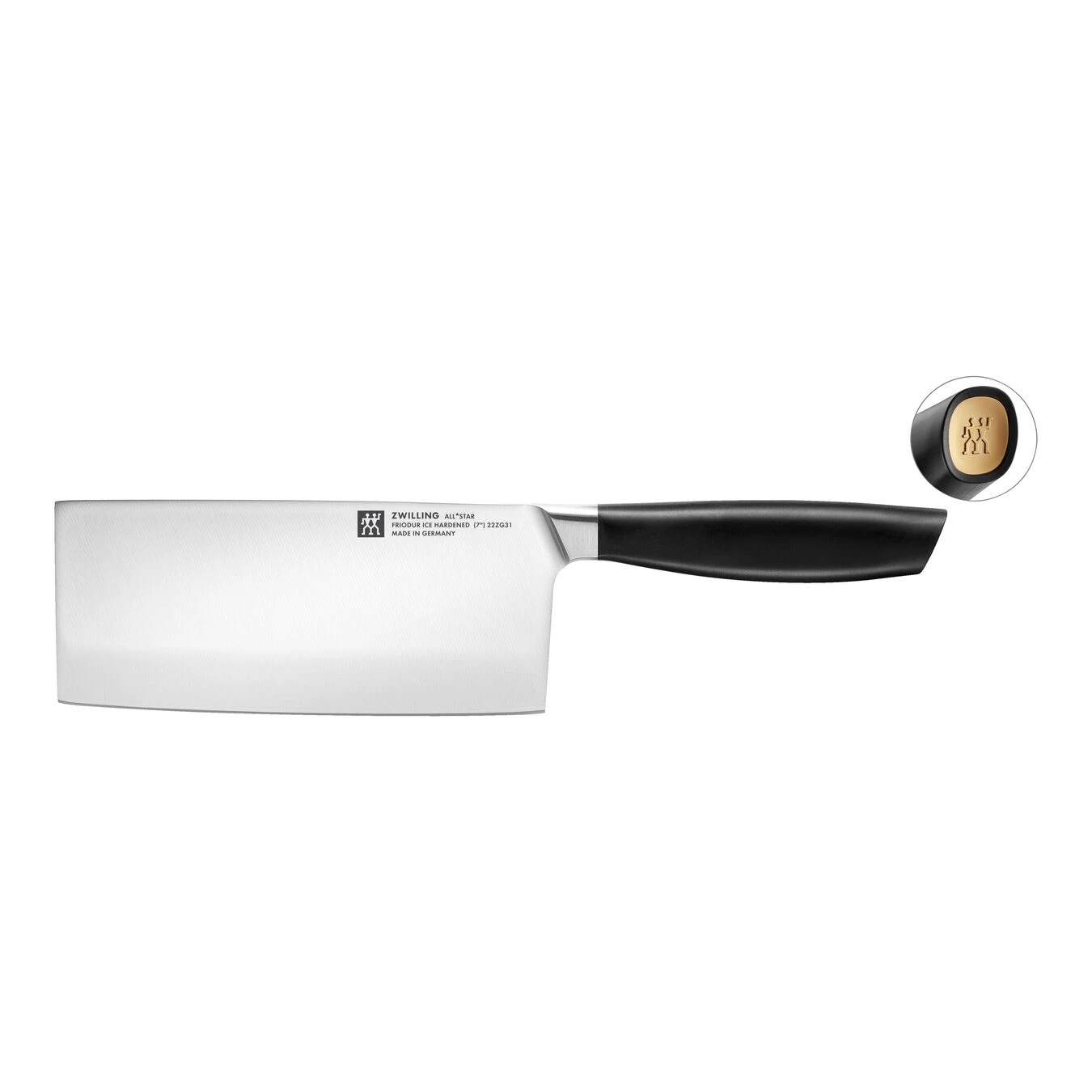 Zwilling Chin. Kochmesser 18 Cm, Gold Matt 4 Zwilling Chin. Kochmesser 18 Cm, Gold Matt – Bild 2