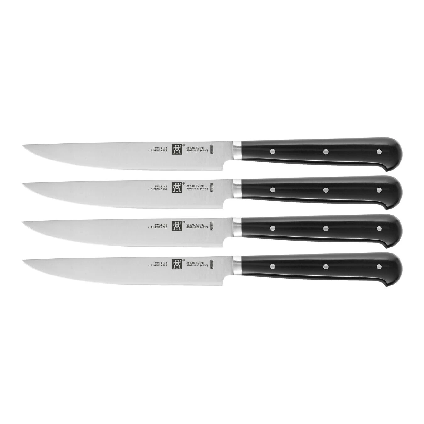 Zwilling Steakmesserset 4-tlg 3 Zwilling Steakmesserset 4-tlg
