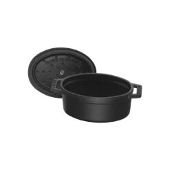 Staub Mini Cocotte 11 Cm, Oval, Schwarz, Gusseisen -Zwilling Verkäufe 40500 111 0 6