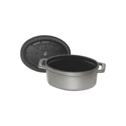 Staub Mini Cocotte 11 Cm, Oval, Graphit-Grau, Gusseisen -Zwilling Verkäufe 40500 116 0 5