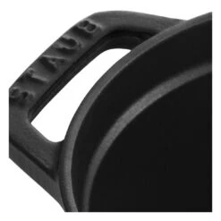 Staub Cocotte 17 Cm, Oval, Schwarz, Gusseisen -Zwilling Verkäufe 40500 171 0 7