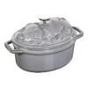 Staub Cocotte 17 Cm, Oval, Graphit-Grau, Gusseisen -Zwilling Verkäufe 40500 176 0 1