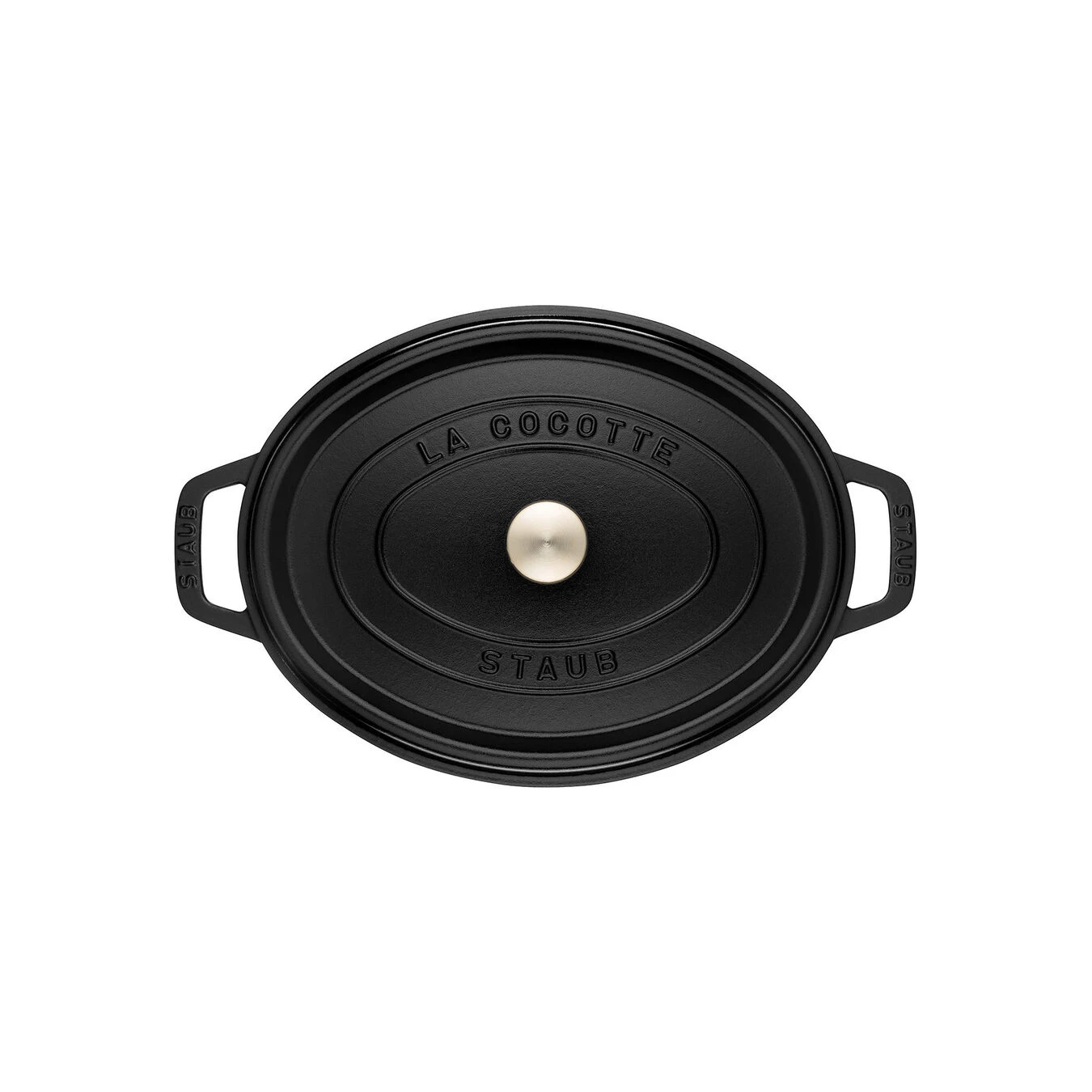 Staub Cocotte 41 Cm, Oval, Schwarz, Gusseisen 5 Staub Cocotte 41 Cm, Oval, Schwarz, Gusseisen – Bild 3