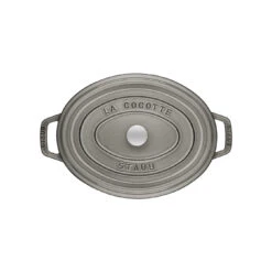 Staub Cocotte 31 Cm, Oval, Graphit-Grau, Gusseisen -Zwilling Verkäufe 40500 236 0 2 2