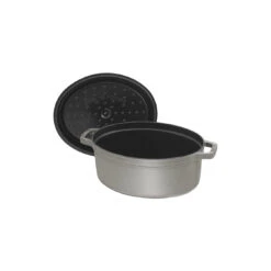 Staub Cocotte 15 Cm, Oval, Graphit-Grau, Gusseisen -Zwilling Verkäufe 40500 236 0 5 1