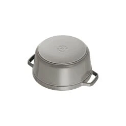 Staub Cocotte 24 Cm, Rund, Graphit-Grau, Gusseisen -Zwilling Verkäufe 40500 246 0 6