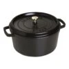 Staub Cocotte 28 Cm, Rund, Schwarz, Gusseisen -Zwilling Verkäufe 40500 281 0 1