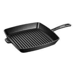 Staub American Grill 30 X 30 Cm, Gusseisen, Schwarz
