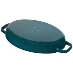 Staub Ofenform Mit Deckel 33 Cm, Gusseisen -Zwilling Verkäufe 40501 125 0 4