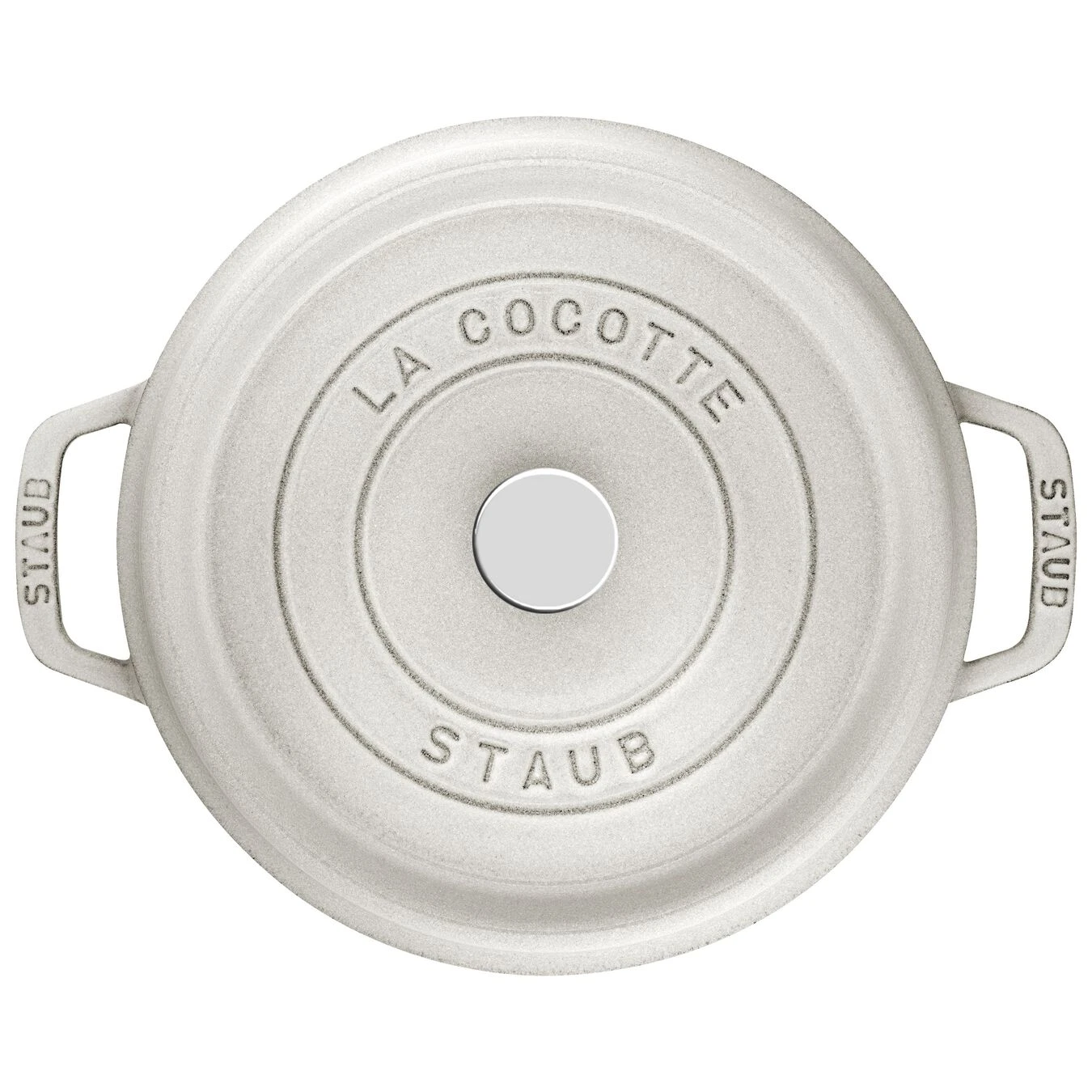 Staub Cocotte 24 Cm, Rund, Weisser Trüffel, Gusseisen 5 Staub Cocotte 24 Cm, Rund, Weisser Trüffel, Gusseisen – Bild 3