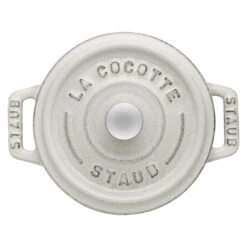 Staub Mini Cocotte 10 Cm, Rund, Weisser Trüffel, Gusseisen 10 Staub Mini Cocotte 10 Cm, Rund, Weisser Trüffel, Gusseisen -Zwilling Verkäufe 40501408 3