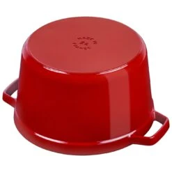 Staub Cocotte Tief 24 Cm, Rund, Kirsch-Rot, Gusseisen -Zwilling Verkäufe 40501485 4