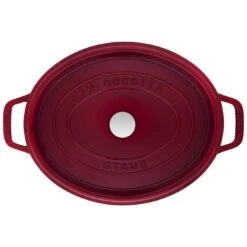 Staub Cocotte 31 Cm, Oval, Bordeaux, Gusseisen -Zwilling Verkäufe 40502 279 0 000000228