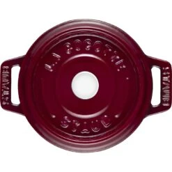 Staub Mini Cocotte 10 Cm, Rund, Bordeaux, Gusseisen -Zwilling Verkäufe 40502 281 0 3