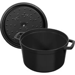 Staub Cocotte Tief 24 Cm, Rund, Schwarz, Gusseisen 12 Staub Cocotte Tief 24 Cm, Rund, Schwarz, Gusseisen -Zwilling Verkäufe 40502285 5