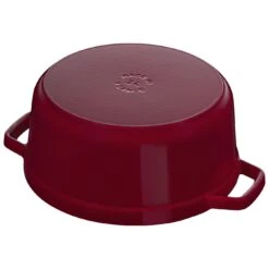 Staub Cocotte 20 Cm, Rund, Bordeaux, Gusseisen -Zwilling Verkäufe 40502292 4