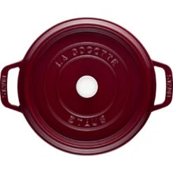 Staub Cocotte 22 Cm, Rund, Bordeaux, Gusseisen -Zwilling Verkäufe 40502293 3