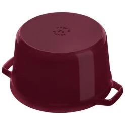 Staub Cocotte Tief 24 Cm, Rund, Bordeaux, Gusseisen -Zwilling Verkäufe 40506566 4