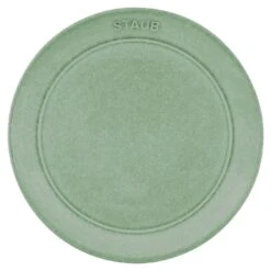 Staub Teller Flach 15 Cm, Keramik, Salbeigrün -Zwilling Verkäufe 40508 179 5
