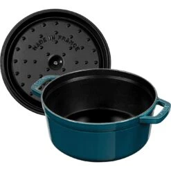 Staub Cocotte 24 Cm, Rund, La-Mer, Gusseisen -Zwilling Verkäufe 40508 654 0 1