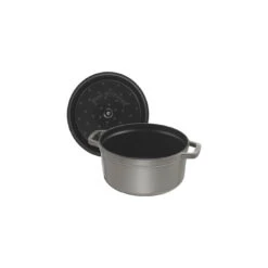 Staub Cocotte 28 Cm, Rund, Graphit-Grau, Gusseisen -Zwilling Verkäufe 40509 304 0 5 2