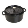 Staub Cocotte 26 Cm, Rund, Schwarz, Gusseisen 1 Staub Cocotte 26 Cm, Rund, Schwarz, Gusseisen -Zwilling Verkäufe 40509 310 0 1