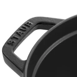 Staub Cocotte 31 Cm, Oval, Schwarz, Gusseisen -Zwilling Verkäufe 40509 315 0 6 5