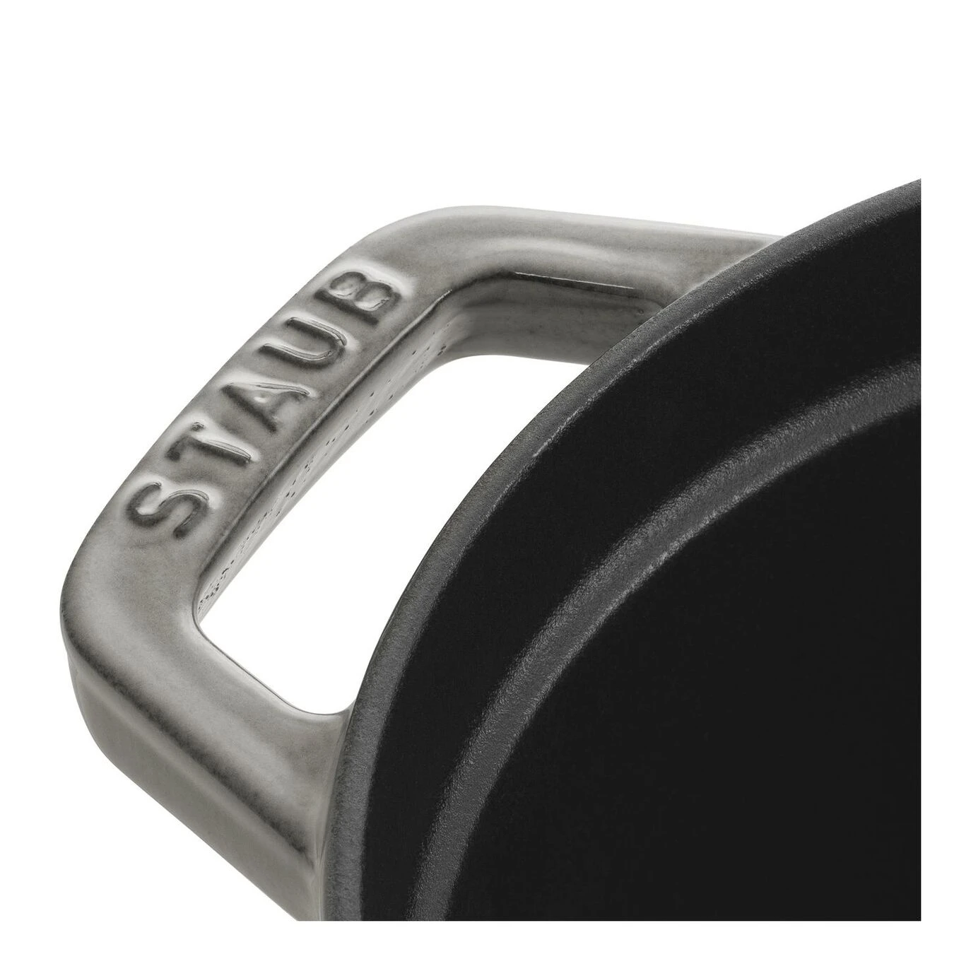 Staub Cocotte 29 Cm, Oval, Graphit-Grau, Gusseisen 5 Staub Cocotte 29 Cm, Oval, Graphit-Grau, Gusseisen – Bild 3