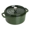 Staub Cocotte 26 Cm, Rund, Basilikum-Grün, Gusseisen 2 Staub Cocotte 26 Cm, Rund, Basilikum-Grün, Gusseisen -Zwilling Verkäufe 40509 356 0 1