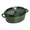 Staub Cocotte 29 Cm, Oval, Basilikum-Grün, Gusseisen -Zwilling Verkäufe 40509 363 0 1