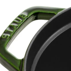 Staub Cocotte 29 Cm, Oval, Basilikum-Grün, Gusseisen -Zwilling Verkäufe 40509 363 0 3 1