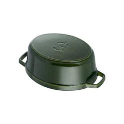 Staub Cocotte 29 Cm, Oval, Basilikum-Grün, Gusseisen -Zwilling Verkäufe 40509 363 0 4