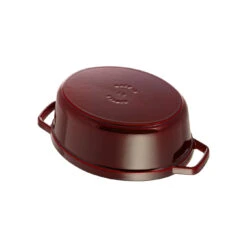 Staub Cocotte 29 Cm, Oval, Grenadine-Rot, Gusseisen -Zwilling Verkäufe 40509 364 0 6