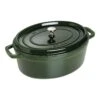Staub Cocotte 31 Cm, Oval, Basilikum-Grün, Gusseisen -Zwilling Verkäufe 40509 365 1