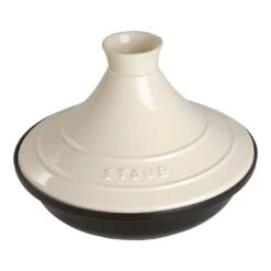 Staub Tajine 28 Cm, Gusseisen, Cream