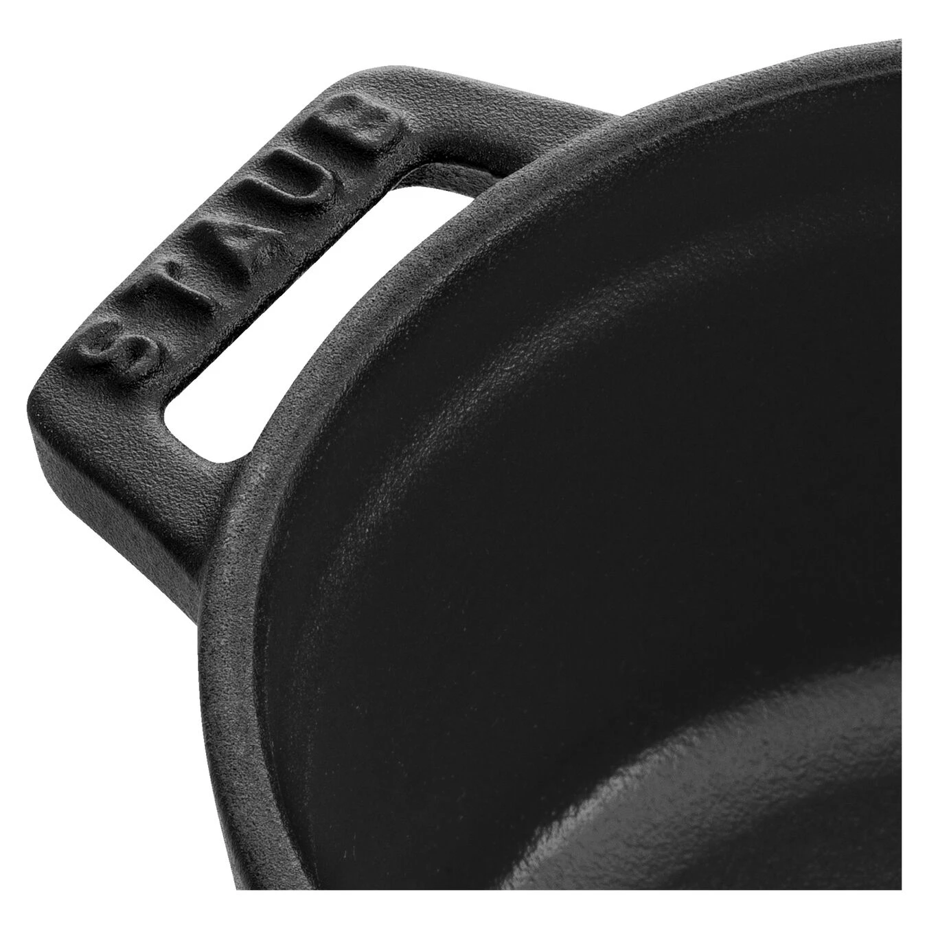 Staub Cocotte 12 Cm, Rund, Schwarz, Gusseisen 4 Staub Cocotte 12 Cm, Rund, Schwarz, Gusseisen – Bild 2