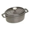 Staub Cocotte 15 Cm, Oval, Graphit-Grau, Gusseisen 2 Staub Cocotte 15 Cm, Oval, Graphit-Grau, Gusseisen -Zwilling Verkäufe 40509 477 0 1