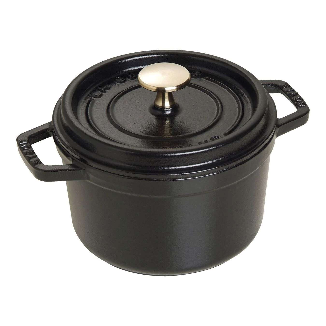 Staub Cocotte 16 Cm, Rund, Schwarz, Gusseisen 3 Staub Cocotte 16 Cm, Rund, Schwarz, Gusseisen