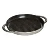 Staub Grillpfanne 26 Cm, Rund, Graphit-Grau, Gusseisen -Zwilling Verkäufe 40509 522 0 1