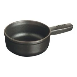 Staub Fondue Topf 12 Cm, Schwarz