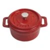 Staub Mini Cocotte 10 Cm, Rund, Kirsch-Rot, Gusseisen 2 Staub Mini Cocotte 10 Cm, Rund, Kirsch-Rot, Gusseisen -Zwilling Verkäufe 40509 799 0 1